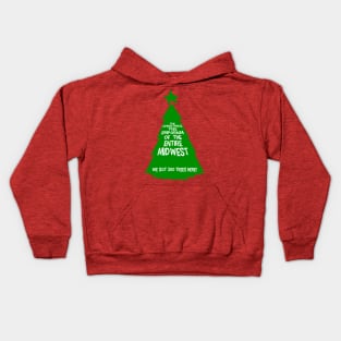 Christmas Tree Emporium of the Midwest Kids Hoodie